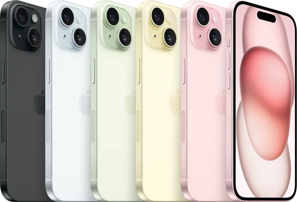 iPhone 15 official product view