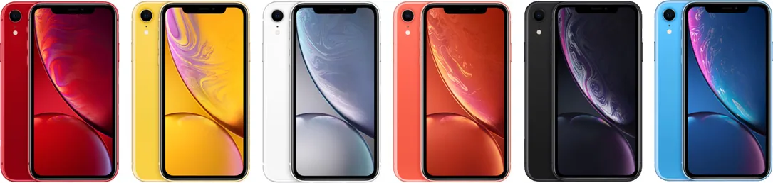 iPhone XR official product view